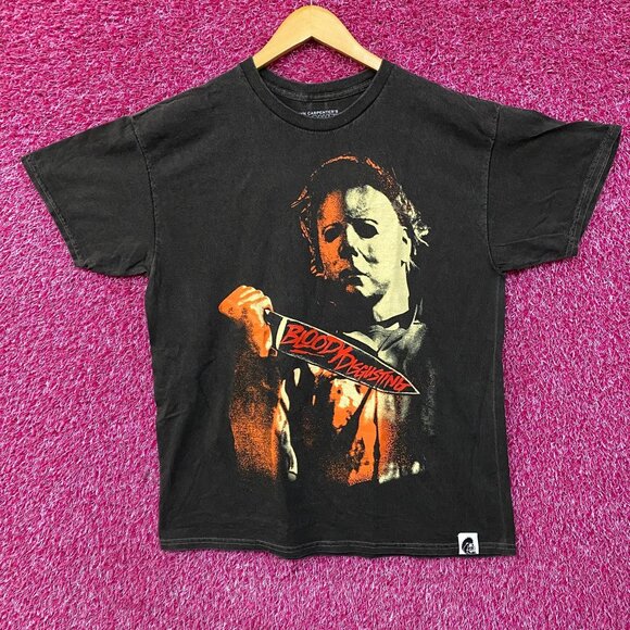 Bloody Disgusting John Carpenter's Halloween Micheal Myers T-Shirt Large - Picture 1 of 5